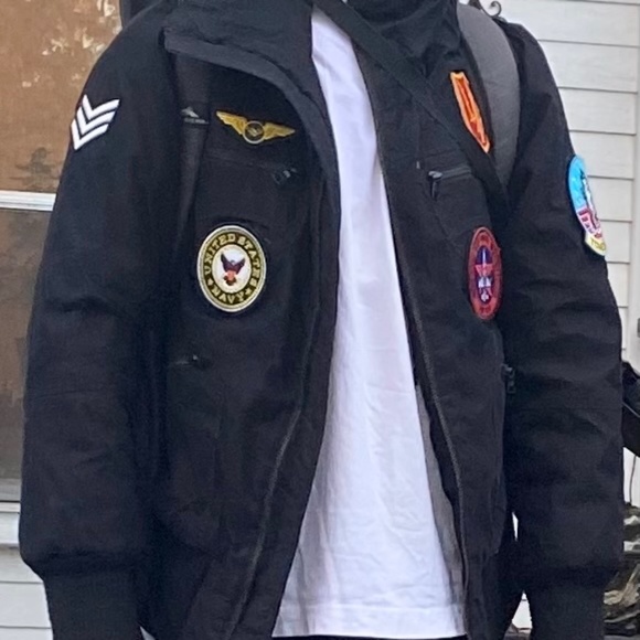 Maverick Top Gun Pilot Bomber Jacket - Picture 1 of 1